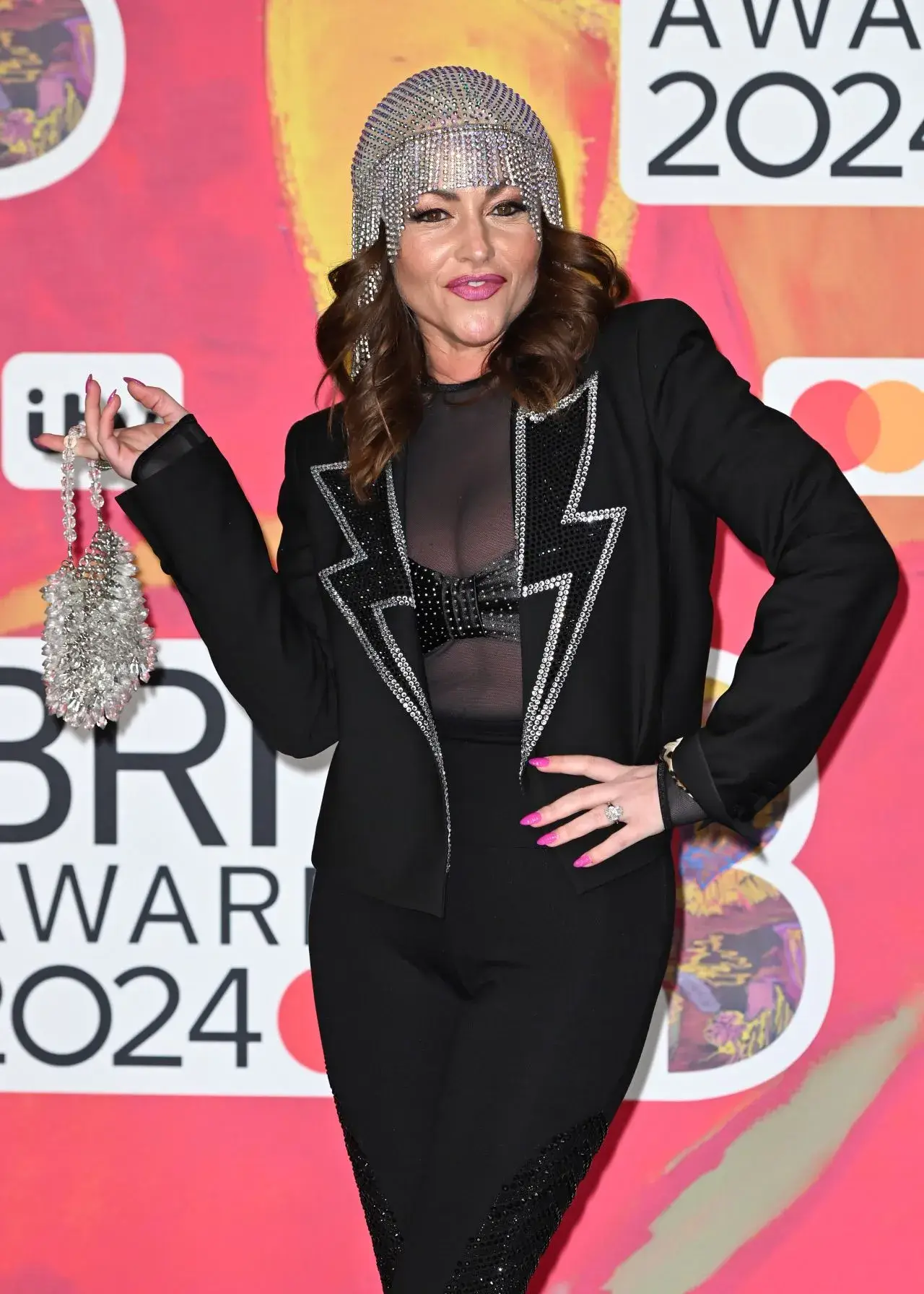 JAIME WINSTONE PHOTOSHOOT AT THE BRIT AWARDS 2024 IN LONDON